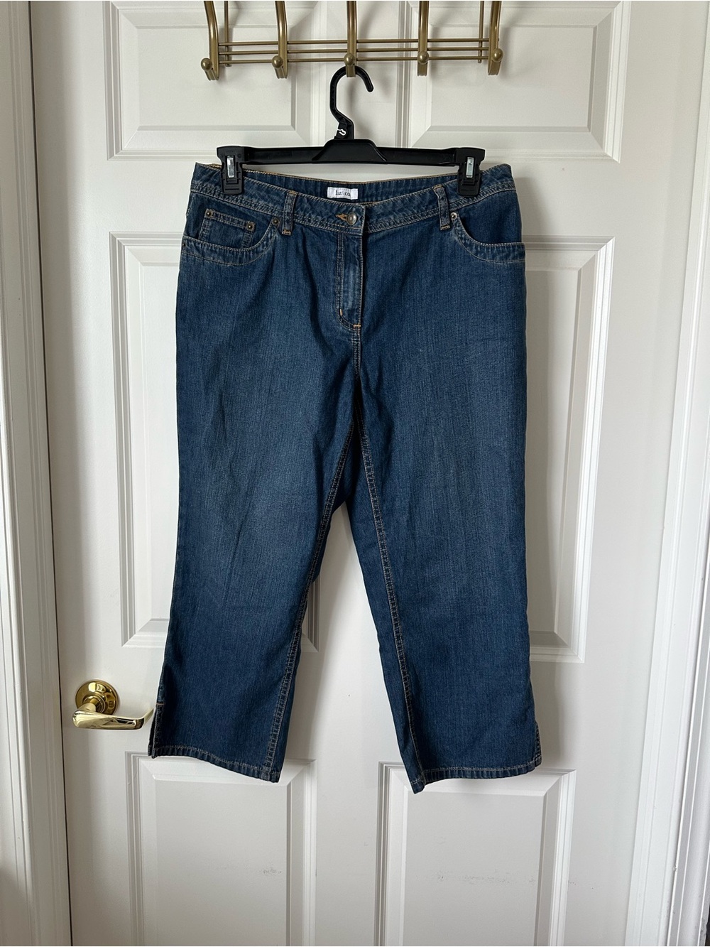 Liz&Co. Cropped Jeans Size 12
